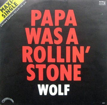 Bill Wolfer - Papa Was A Rollin Stone (12, Maxi-Single,, Ophalen of Verzenden, Zo goed als nieuw