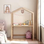 [en.casa] Kinderbureau Suså 160x110x50 cm verstelbaar houtkl, Huis en Inrichting, Bureaus, Verzenden, Nieuw
