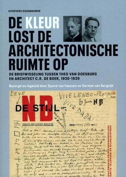De kleur lost de architectonische ruimte op | 9789090323824, Boeken, Wetenschap, Zo goed als nieuw