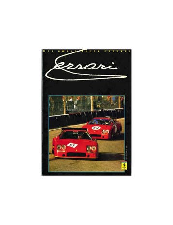 1987 FERRARI GLI AMICI DELLA MAGAZINE 19 NEDERLANDS, Nieuw, Ferrari, Author