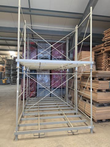 stapelrek 2350x1350x2020mm, max. 2000kg, gebruikt, Ophalen of Verzenden