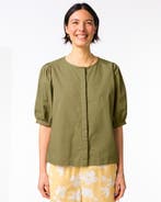 HEMA Damesblouse Sophie olijf, Kleding | Dames, Verzenden, Nieuw