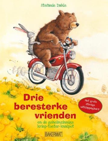 Drie beresterke vrienden en de geheimzinnige, Verzenden, Zo goed als nieuw, Stefanie Dahle