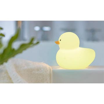 Nachlampje | Badeend met lamp | RGB | Op Batterij, Ophalen of Verzenden, Nieuw, Lamp