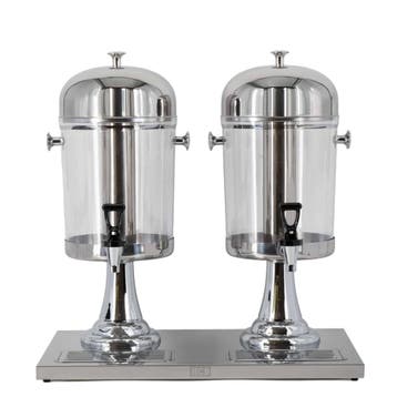 HCB Sapdispenser RVS – 2 x 8 liter, Verzenden, Nieuw in verpakking, Overige typen