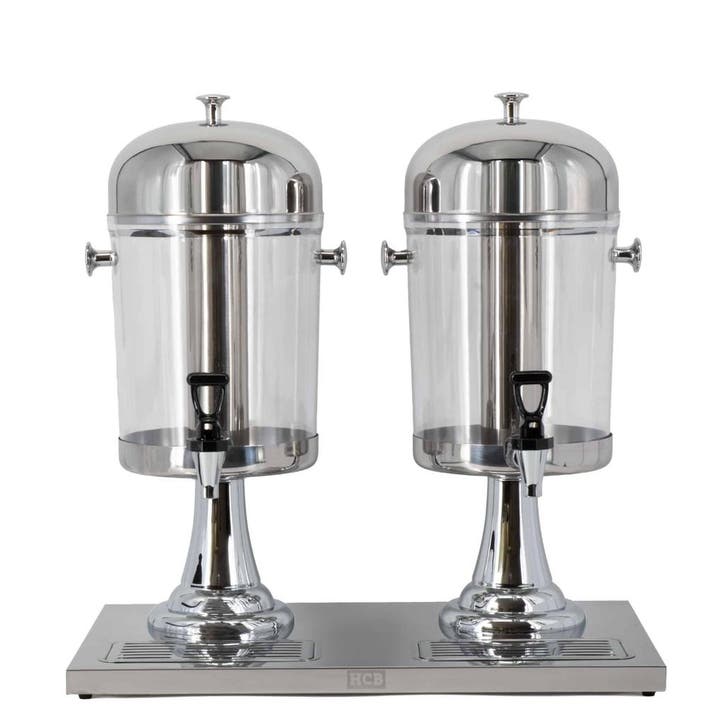 HCB Sapdispenser RVS – 2 x 8 liter, Zakelijke goederen, Horeca | Keukenapparatuur, Nieuw in verpakking, Overige typen, Verzenden
