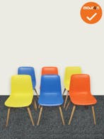 Laurel Chair - design kantinestoel - set van 6, Vergader- of Presentatieruimte, Ophalen of Verzenden, Gebruikt, Stoel