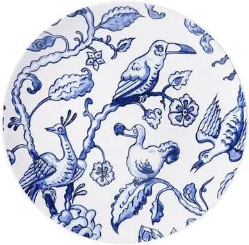 Heinen Delfts Blauw Wandbord Keramiek 31cm - Nieuw Outlet, Ophalen of Verzenden, Nieuw