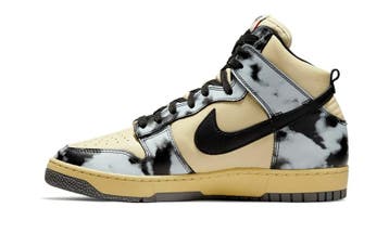 Nike Dunk High 1985 Black Acid Wash, Nieuw