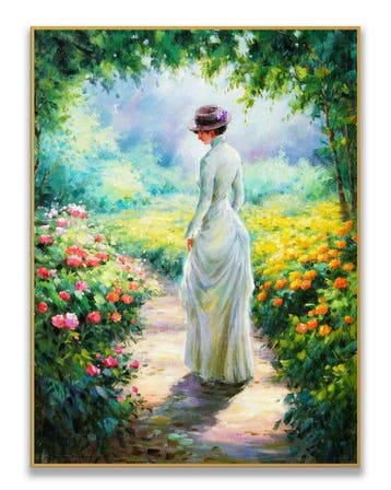 Stefano - Garden in White Light
