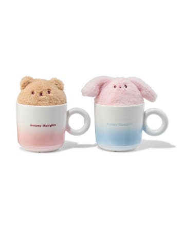HEMA Cadeauset mok en knuffel 280ml keramiek, Verzenden, Nieuw