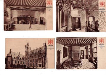 België - partij van 200 onverdeelde kaarten van Brugge,, Gelopen