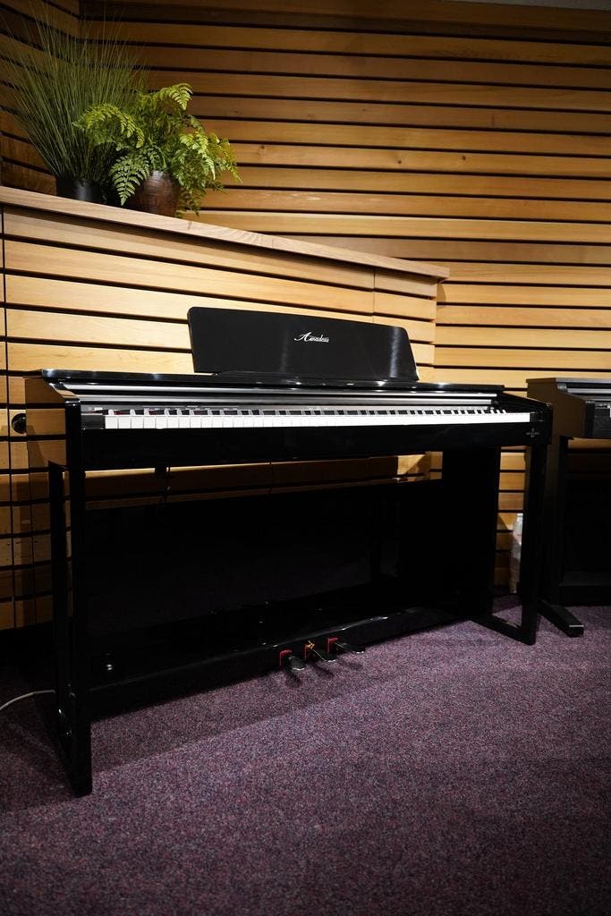 Actie -10% Amadeus D320 PE digitale piano, Muziek en Instrumenten, Piano's, Piano, Zwart