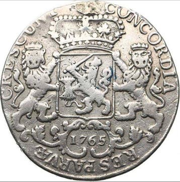 Nederland, West-Friesland 1/2 Dukaton (Zilveren Rijder) 1765