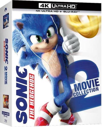 Sonic The Hedgehog 1 + 2 (4K Ultra HD Blu-ray) (Steelbook), Verzenden, Nieuw in verpakking