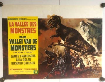 Ray - La vallée des monstres - affiche originale Belge -, Nieuw