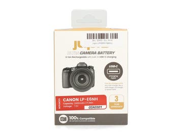 Jupio LP-E6NH Battery - 1 jaar garantie, Audio, Tv en Foto, Ophalen of Verzenden, Zo goed als nieuw