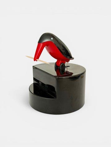 Woodpecker Toothpick Dispenser -1950s Mid-Century Modern -