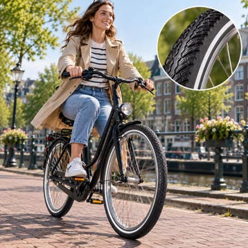 Vee Rubber Buitenband 26 x 1,75 zwart-wit - Vee Rubber me..., Ophalen of Verzenden, Nieuw, Band