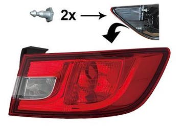 Achterlicht o.a: Renault, Clio IV (5R), Clio IV Societe (6R), Ophalen of Verzenden, Nieuw, Renault