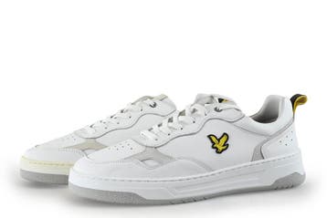 Lyle &amp; scott Veterschoenen in maat 44 Wit, Lyle &amp; scott, Verzenden, Wit, Zo goed als nieuw