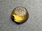 Oud-Romeins Glas Symbolische ring met afbeelding van de Ster