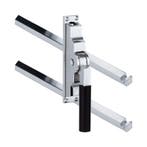 Pomp-espagnolet Bauhaus ebben glans chroom inclusief 2, Doe-het-zelf en Verbouw, Deuren en Horren, Verzenden, Nieuw