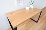 Design bureau OAK DESK 120cm eiken vintage metalen frame, Ophalen of Verzenden, Nieuw