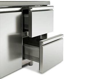 GGM Gastro | Ladeblok - rvs - 450x600x330mm - GN 1/2 - voor, Verzenden
