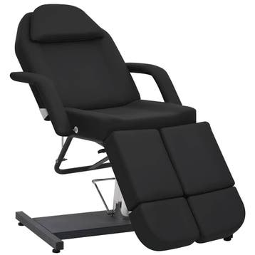 vidaXL Behandelstoel 180x62x78 cm kunstleer zwart, Verzenden, Nieuw