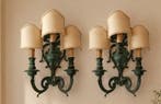 Produzione Italiana - Wandlamp - Brons, Textiel - Twee