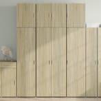 vidaXL buffetkast 80x42,5x249 cm bewerkt hout sonoma, Minder dan 50 cm, Verzenden, 75 cm of meer, Nieuw
