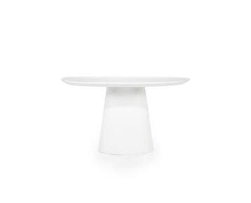 Eettafel Elin rond 130x130cm - wit | Eleonora, Huis en Inrichting, Tafels | Eettafels, Ophalen of Verzenden, Nieuw