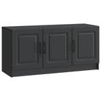 vidaXL TV-kast Zwart 99 x 34,5 x 47 cm Bewerkt hout, Minder dan 50 cm, Verzenden, Nieuw, Minder dan 100 cm