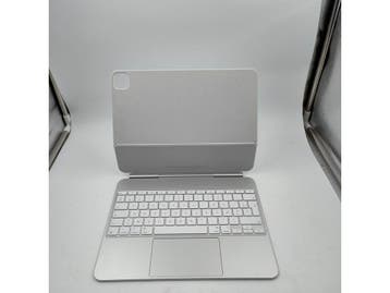 Apple iPad Pro (2024/2025) - Magic Keyboard - Trackpad - Wit, Computers en Software, Verzenden, Zo goed als nieuw, Apple