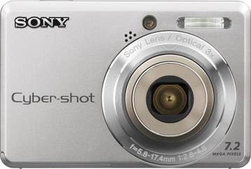 Sony Cyber-Shot DSC-S730 Digitale Compact Camera - Zilver, Verzenden, Zo goed als nieuw