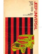 JEEP UNIVERSAL, CHILTONS REPAIR & TUNE-UP GUIDE 1953-1976, Nieuw, Author