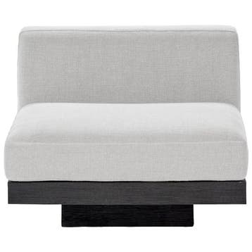 Serax Fauteuil Rudolph Indoor Off-white/zwart - Nieuw in, 100 tot 125 cm, Klassiek, Nieuw, Ophalen of Verzenden
