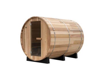 Barrel Sauna Panorama 2400, Tuin en Terras, Verzenden, Nieuw