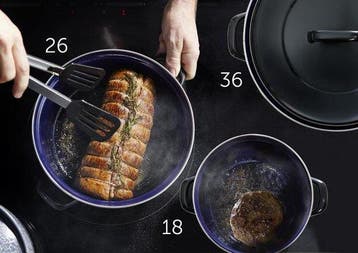 BK Fortalit Braadpan 28 cm/4 L - Inductie - PFAS-vrij - met, Verzenden, Nieuw