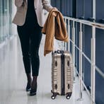 Trolley Reiskofferset / Kofferset Rome - 4-delig - Champagne, Verzenden, Nieuw