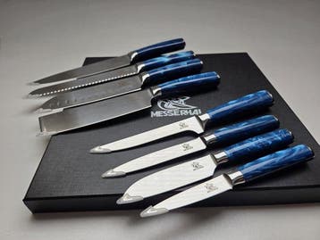 Messerhai-Aoi - Keukenmes - Professionele 8-delige chefs