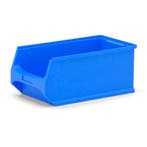 Magazijnbak kunststof met grijpopening stapelbaar, Ophalen of Verzenden