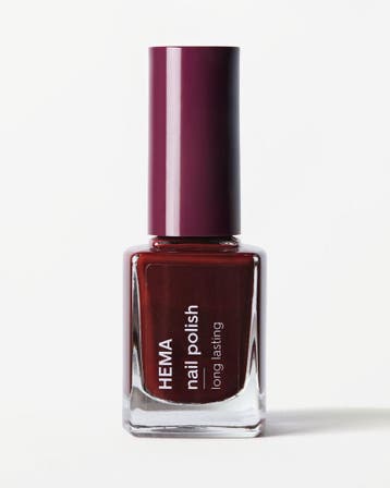 HEMA Long lasting nagellak 23 tawny port, Verzenden, Nieuw