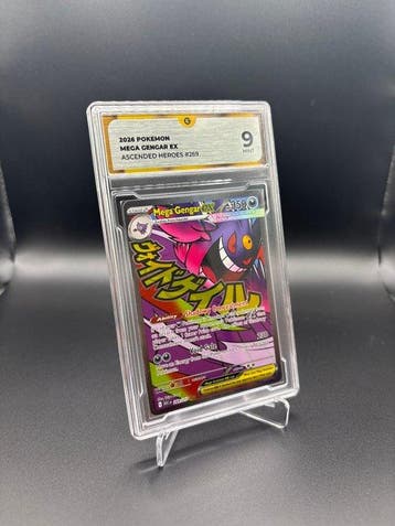 Pokémon - 1 Graded card - Mega Gengar EX 269 Ascended Heroes, Nieuw