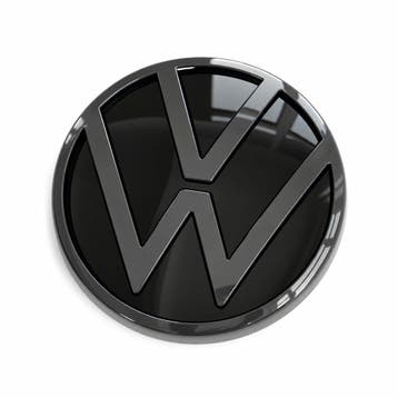 Volkswagen embleem r black edition achterzijde, Ophalen of Verzenden, Nieuw, Volkswagen