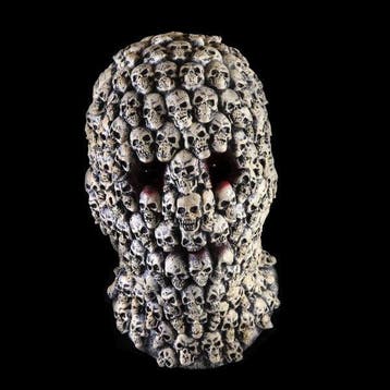 Schedel Masker de Luxe, Verzenden, Nieuw