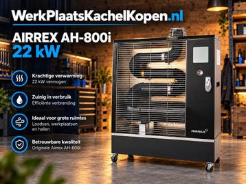 Airrex AH-800i Infraroodheater Diesel 22kW Aanbieding, Ophalen of Verzenden, Nieuw, Vrijstaand