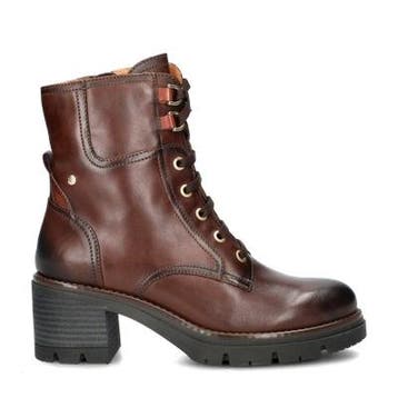 Pikolinos Soria veterboots voor dames in het Bruin, Bruin, Verzenden, Lage of Enkellaarzen, Nieuw