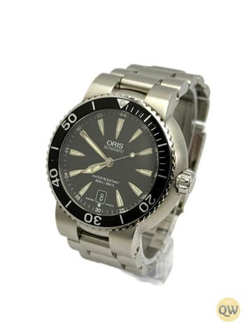 Oris TT1 Divers Date 44MM Back, Ophalen of Verzenden, Zo goed als nieuw